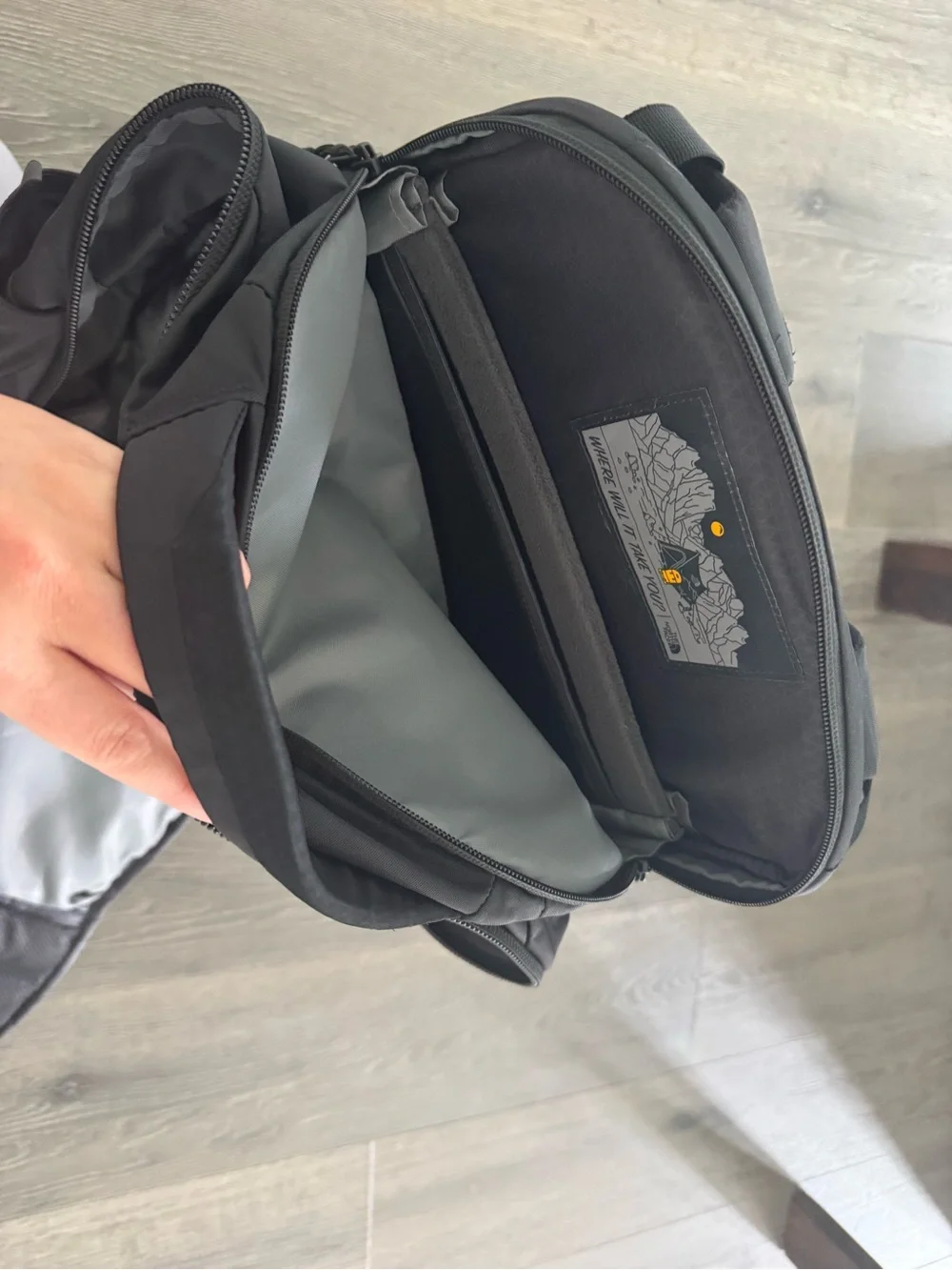 The North Face Black Men's Backpack - Router Transit Pack